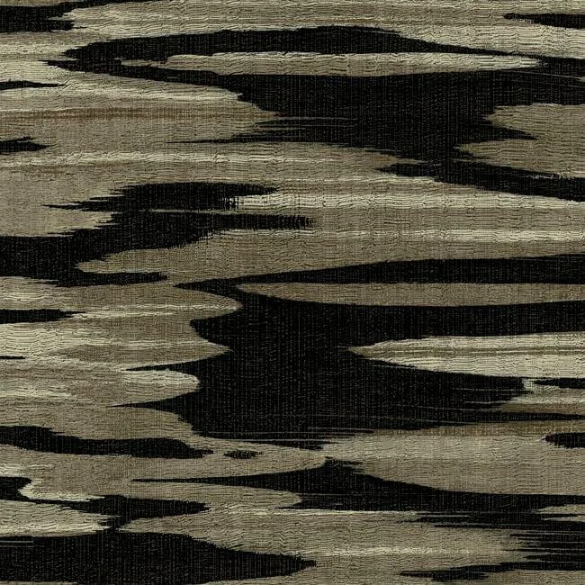 Nimbus Wallpaper Black wallpaper by York Wallcoverings