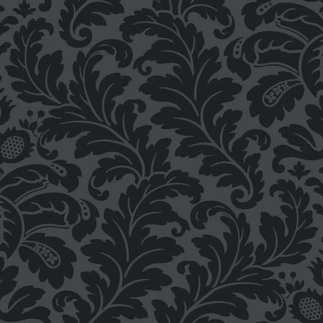 Modern Romance Wallpaper Black wallpaper by York Wallcoverings