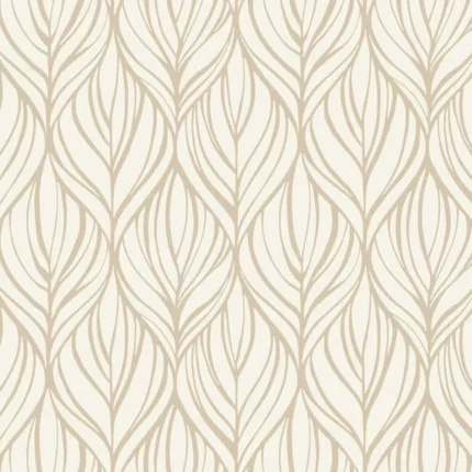 Palma Wallpaper Whitegold wallpaper by York Wallcoverings