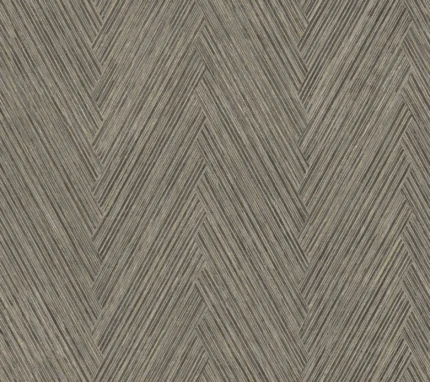 Thatched Chevron Wallpaper Charcoal wallpaper by York Wallcoverings