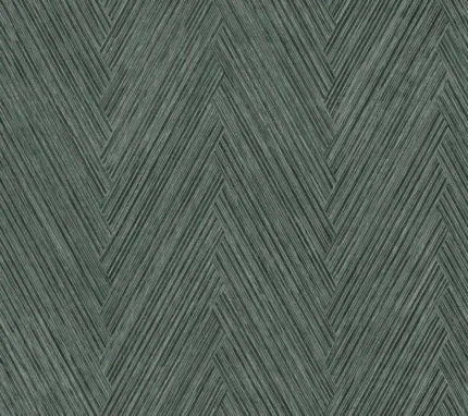 Thatched Chevron Wallpaper Bottle Green wallpaper by York Wallcoverings