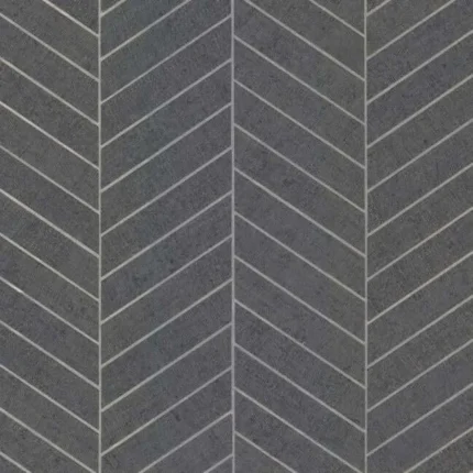 Atelier Herringbone Wallpaper Steel Blue wallpaper by York Wallcoverings