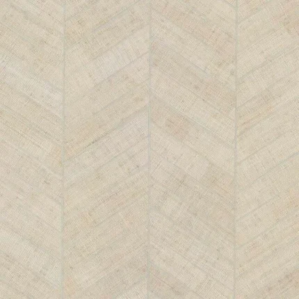 Atelier Herringbone Wallpaper White wallpaper by York Wallcoverings
