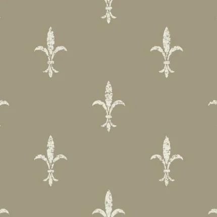 Fleur De Lis Wallpaper Glintcream wallpaper by York Wallcoverings