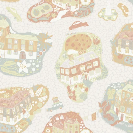 Staden Wallpaper Grey wallpaper by York Wallcoverings