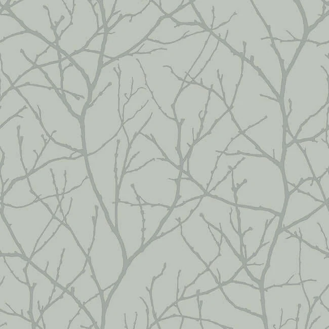 Trees Silhouette Wallpaper Eucalyptussilver wallpaper by York Wallcoverings