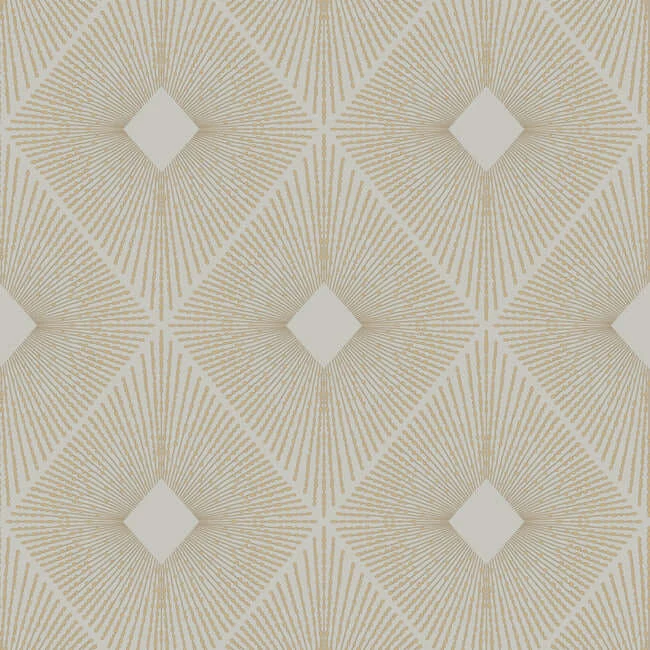 Harlowe Wallpaper Warm Greygold wallpaper by York Wallcoverings