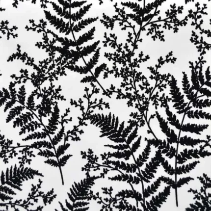 Forest Fern Wallpaper Black wallpaper by York Wallcoverings