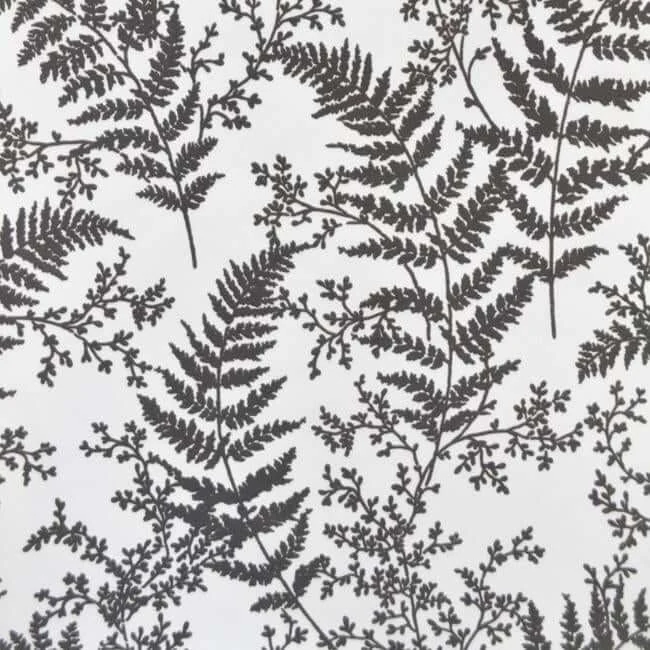 Forest Fern Wallpaper Grey wallpaper by York Wallcoverings