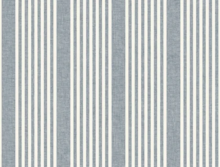 French Linen Stripe Wallpaper Navy wallpaper by York Wallcoverings