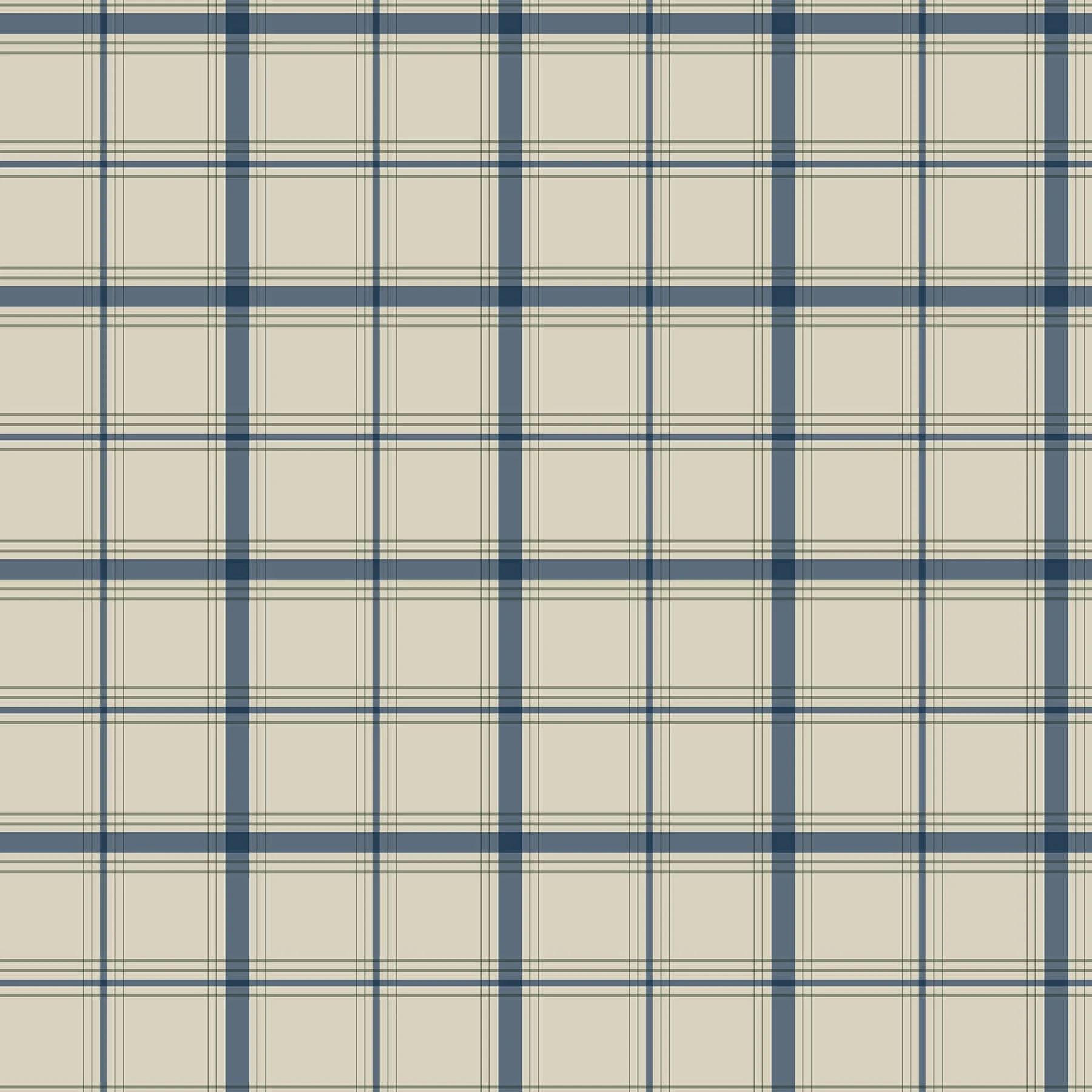 Hunter Wallpaper Blue wallpaper by York Wallcoverings
