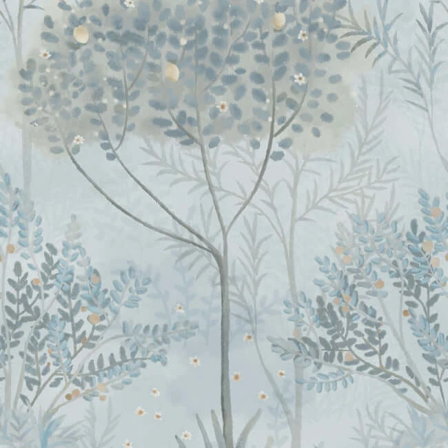 Orchard Wallpaper Bluegrey wallpaper by York Wallcoverings