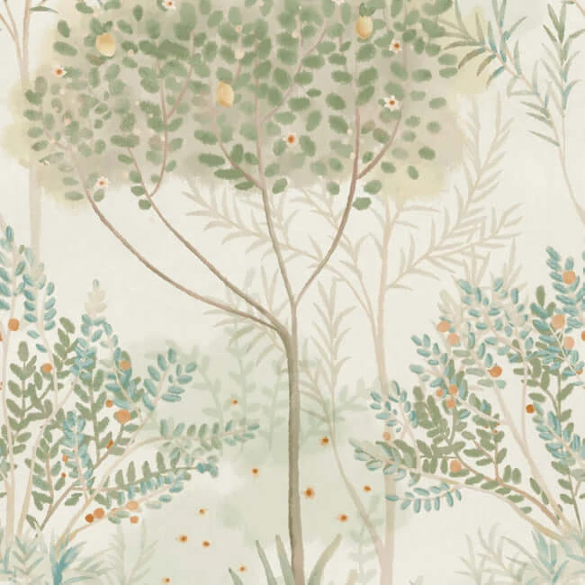 Orchard Wallpaper Beige wallpaper by York Wallcoverings