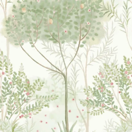 Orchard Wallpaper Whitegreen wallpaper by York Wallcoverings