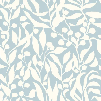 Olive Mill Sky Blue wallpaper by York Wallcoverings