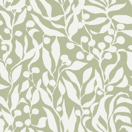 Olive Mill Palm wallpaper by York Wallcoverings