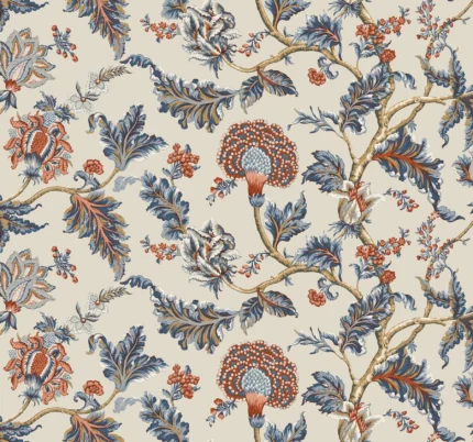 Monroe Wallpaper Navy wallpaper by York Wallcoverings