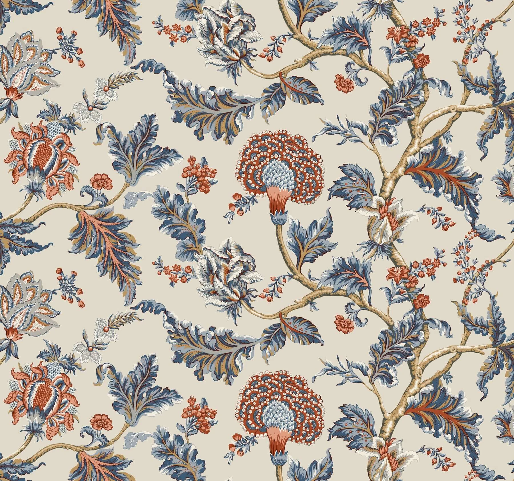 Monroe Wallpaper Navy wallpaper by York Wallcoverings