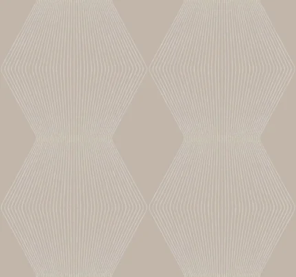 Diamond Legacy Wallpaper Taupe wallpaper by York Wallcoverings