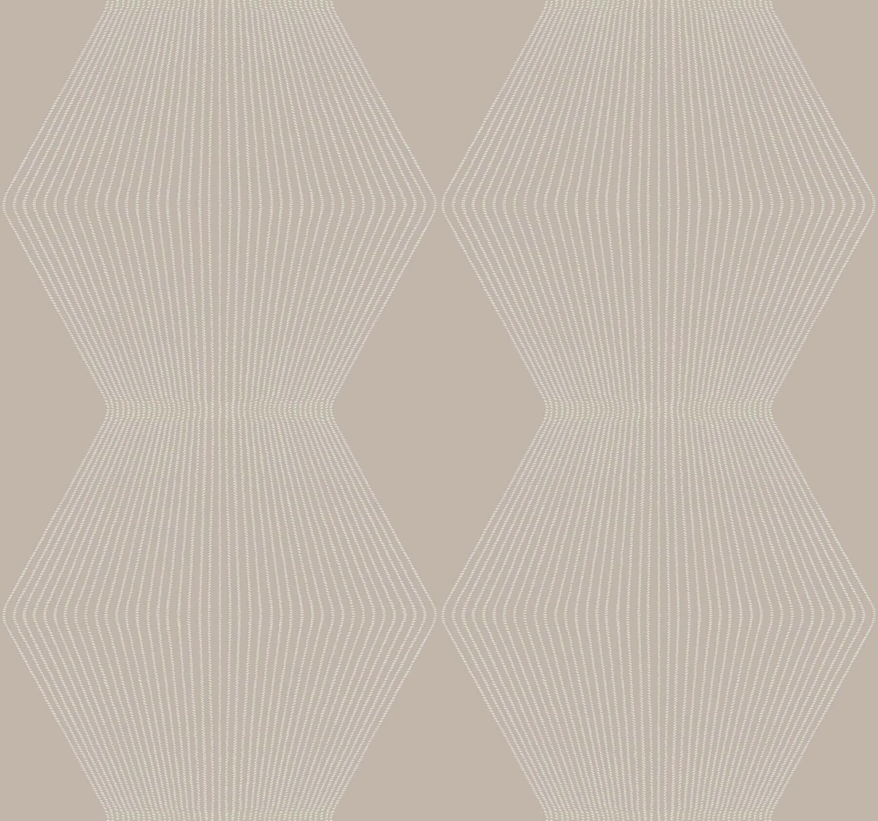 Diamond Legacy Wallpaper Taupe wallpaper by York Wallcoverings