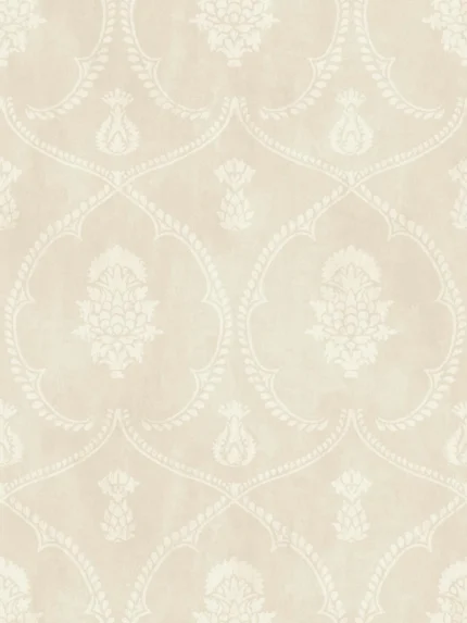 Royal Damask Wallpaper Beige wallpaper by York Wallcoverings