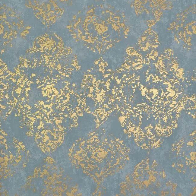 Stargazer Wallpaper Bluegold wallpaper by York Wallcoverings
