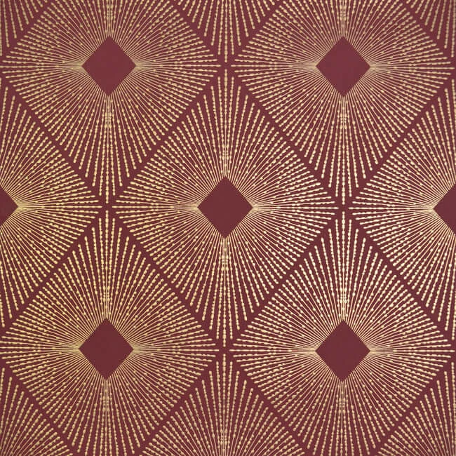 Harlowe Wallpaper Redgold wallpaper by York Wallcoverings