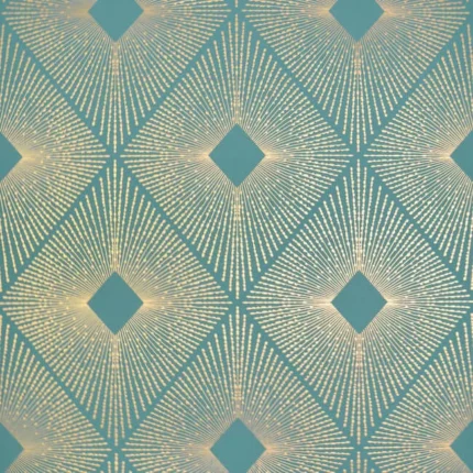 Harlowe Wallpaper Tealgold wallpaper by York Wallcoverings