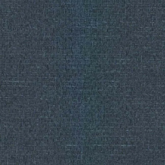 Tatami Weave Wallpaper Navy wallpaper by York Wallcoverings