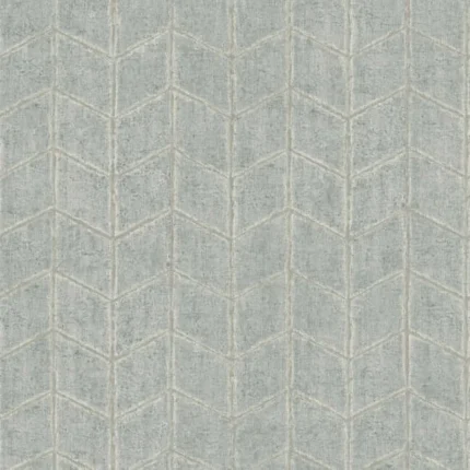 Flatiron Geometric Wallpaper Grayed Sky wallpaper by York Wallcoverings