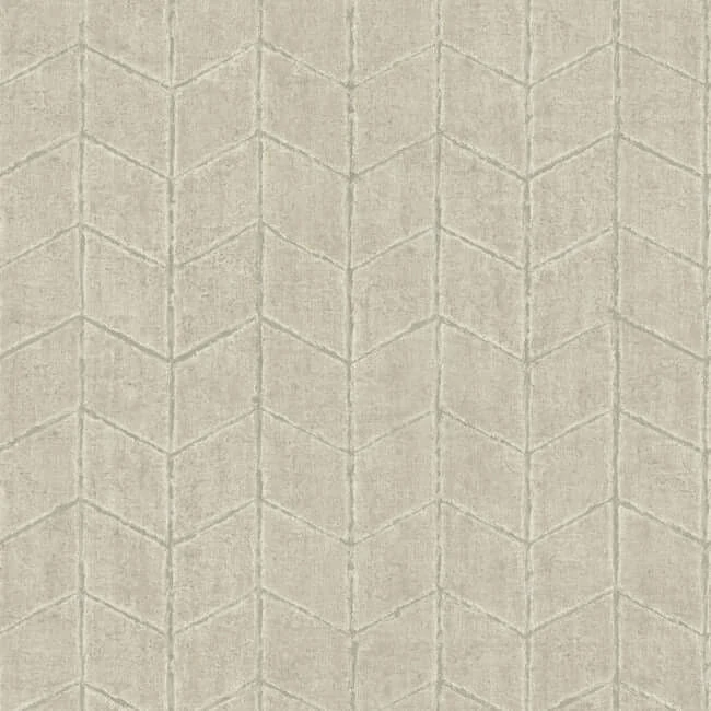 Flatiron Geometric Wallpaper Taupe wallpaper by York Wallcoverings