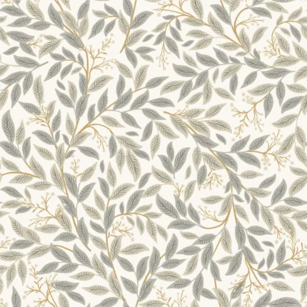 Willowberry Wallpaper Linen White wallpaper by York Wallcoverings