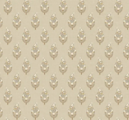 Paisley Wallpaper Linen wallpaper by York Wallcoverings