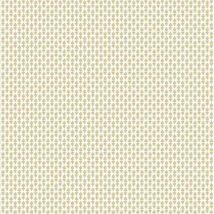 Petal Wallpaper White Metallic Gold wallpaper by York Wallcoverings