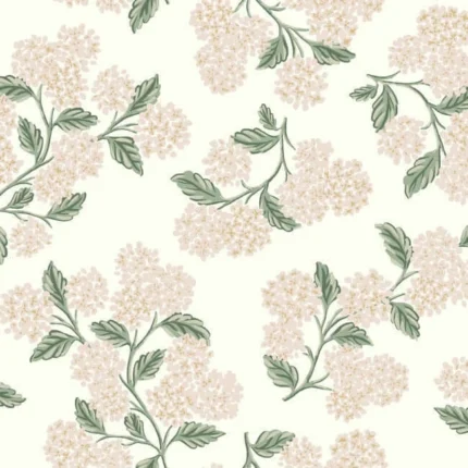 Hydrangea Wallpaper White Blush wallpaper by York Wallcoverings
