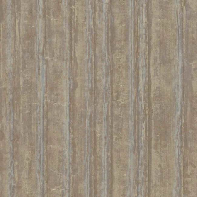 Vintage Tin High Performance Wallpaper Satin Brass wallpaper by York Wallcoverings