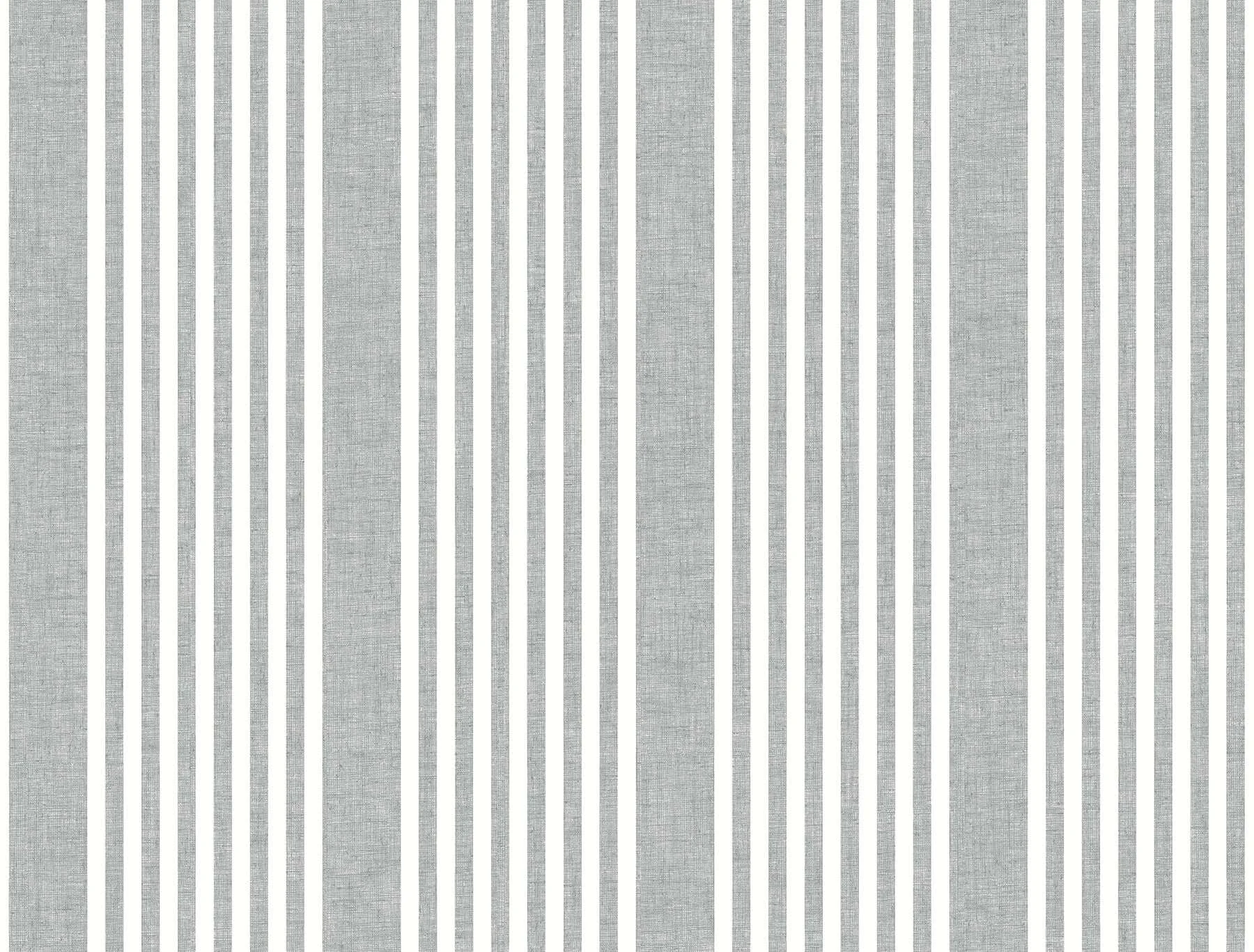 French Linen Stripe Wallpaper Charcoal wallpaper by York Wallcoverings