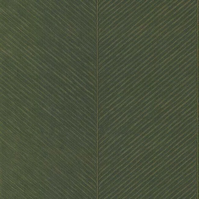 Palm Chevron Wallpaper Greengold wallpaper by York Wallcoverings