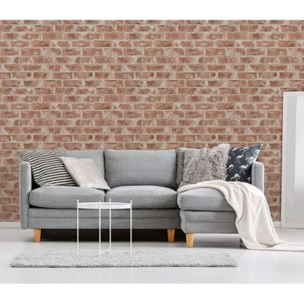 Jomax Red Warehouse Brick Wallpaper wallpaper by York Wallcoverings