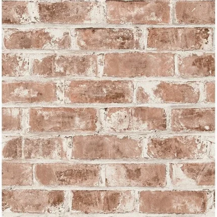 Jomax Red Warehouse Brick Wallpaper wallpaper by York Wallcoverings