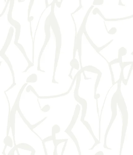Joyful Dancers Wallpaper Pearl wallpaper by York Wallcoverings