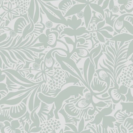 FANTASIA GARDEN MINERAL Wallpaper by Schumacher