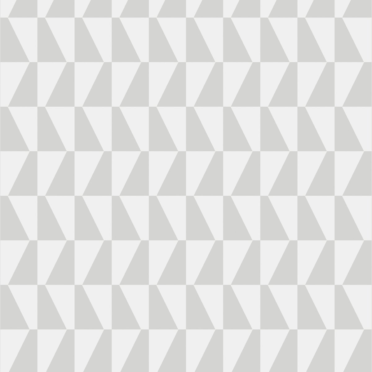 TRAPEZ GREY Wallpaper by Schumacher Grey