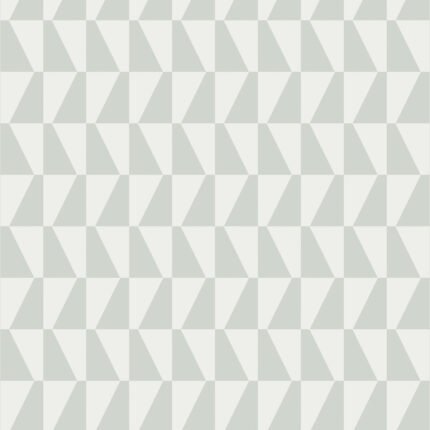 TRAPEZ SAGE Wallpaper by Schumacher