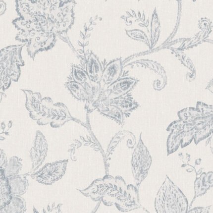 INDIGO BLOOM BLUE Wallpaper by Schumacher BORÅSTAPETER Wallpaper SCH-1929
