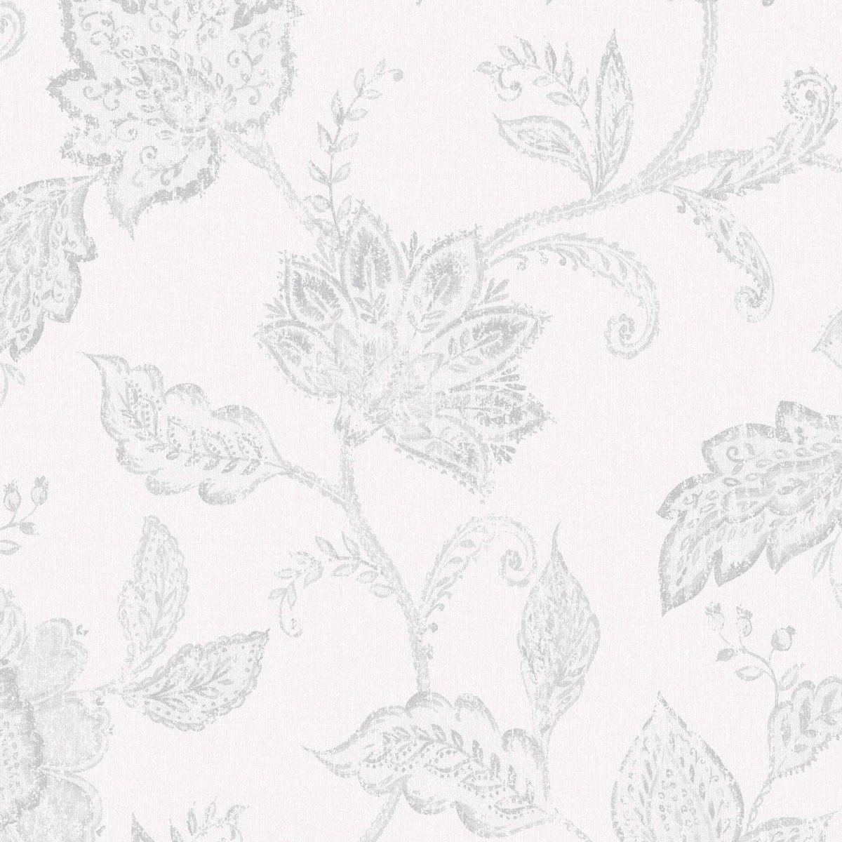 1930.jpg INDIGO BLOOM GREY Wallpaper by Schumacher BORÅSTAPETER Wallpaper SCH-1930