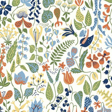 HERBARIUM MULTI Wallpaper by Schumacher