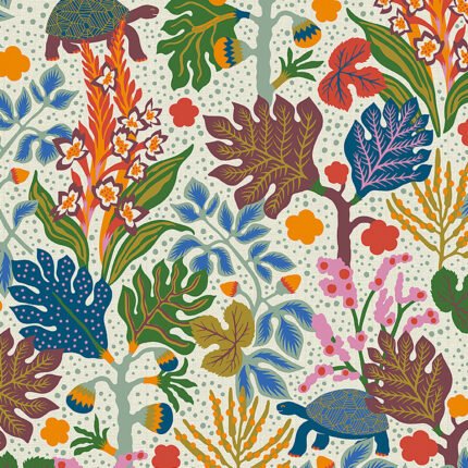 TURGRÄS MULTI Wallpaper by Schumacher BORÅSTAPETER Wallpaper SCH-2092