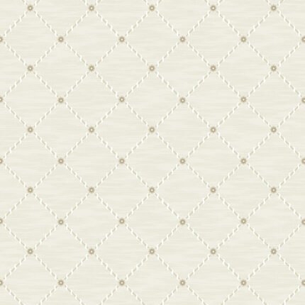 GOLDEN TRELLIS PARCHMENT AND GOLD Wallpaper by Schumacher