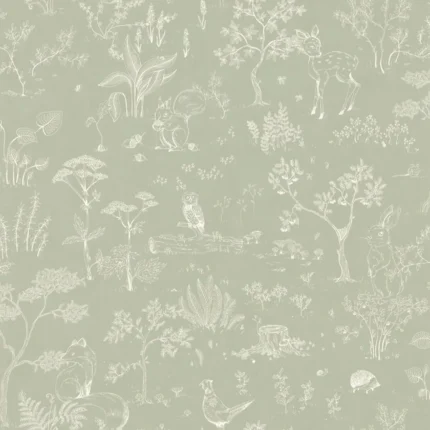 Hollie Pistachio Garden Wallpaper by Sandberg